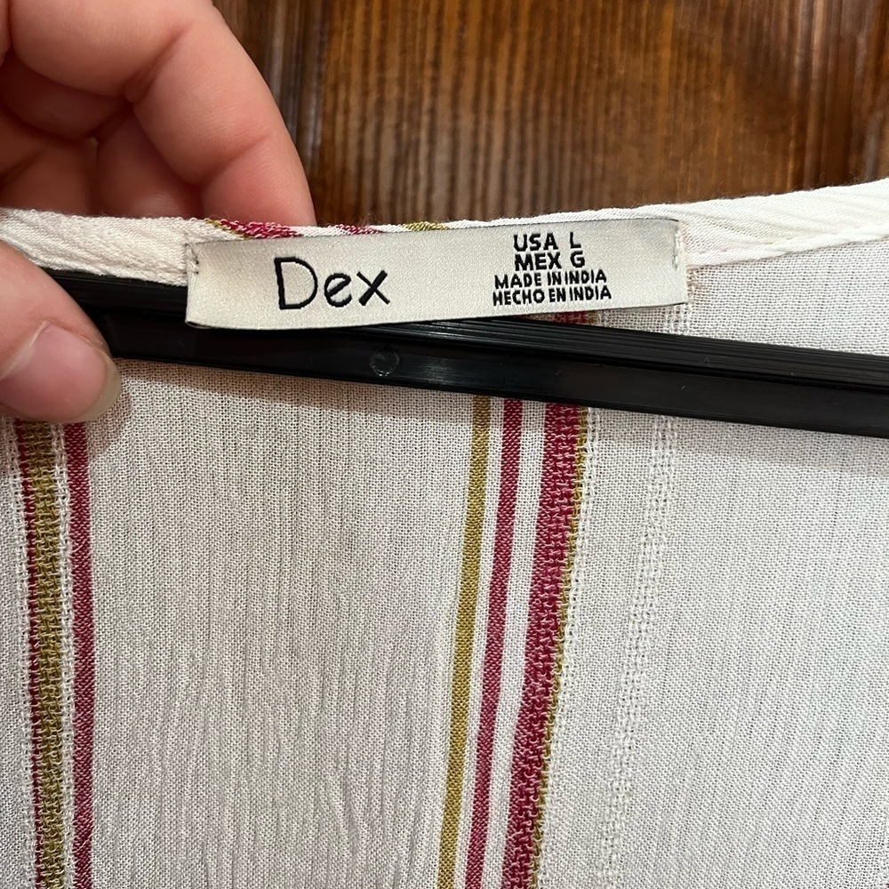 DEX wrap front romper Lg - Picture 5 of 7